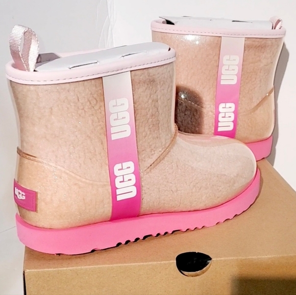 UGG Other - UGG Boots Classic Clear! Mini II GS Big Girl, Size 6 Style: 1121007PCMB.